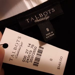 New Talbots Black Dress